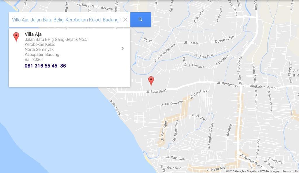 Bali Villa Aja スミニャック エクステリア 写真